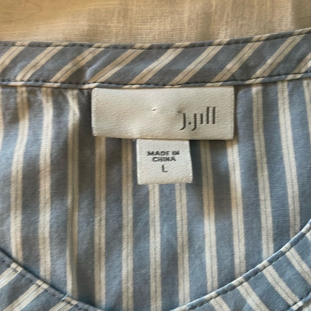 Striped j jill shirt